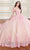 Princesa by Ariana Vara PR30178 - 3D Flowers Off-Shoulder Ball Gown Quinceanera Dresses 00 / Strawberry Shortcake