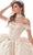 Princesa by Ariana Vara PR70102 - Embellished Off-Shoulder Ball Gown Quinceanera Dresses