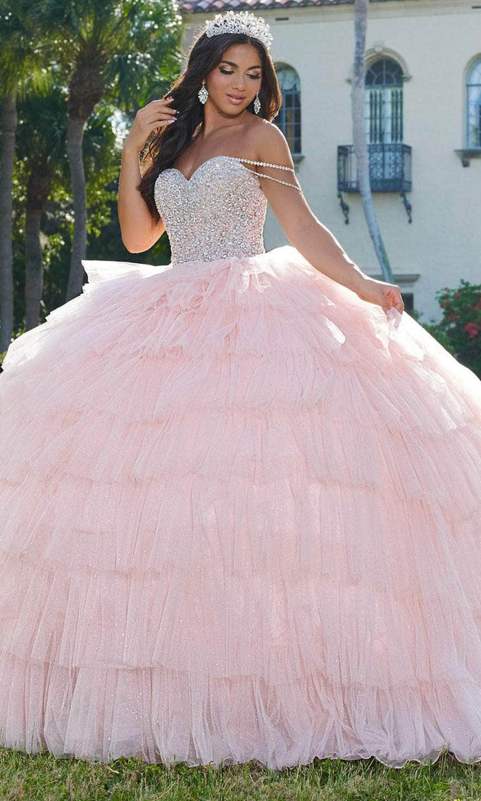 Quinceanera Collection 26071 - Beaded Sweetheart Ballgown Ball Gowns