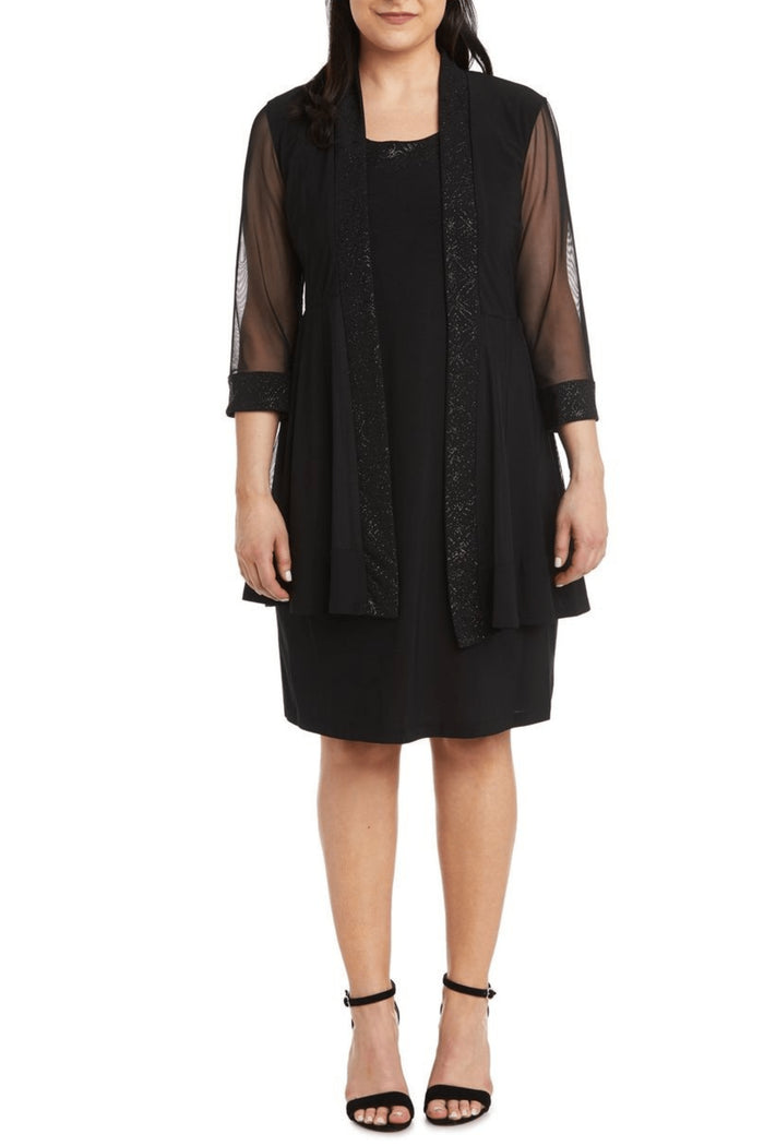 R&M Richards 8993 - Quarter Sleeve Jacket Dress Special Occasion Dress