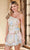 Rachel Allan 40268 - Beaded Motif Fitted Dress Special Occasion Dress