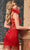 Rachel Allan 40278 - Sequin Fringed Cocktail Dress Cocktail Dresses