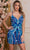 Rachel Allan 40403 - Strappy Back Beaded Cut-Glass Cocktail Dress Special Occasion Dress