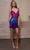 Rachel Allan 40406 - Sequin Deep V-Neck Cocktail Dress Cocktail Dresses