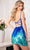 Rachel Allan 40406 - Sequin Deep V-Neck Cocktail Dress Cocktail Dresses