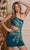 Rachel Allan 40437 - One-Shoulder Sequined Cocktail Dress Cocktail Dresses