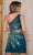 Rachel Allan 40437 - One-Shoulder Sequined Cocktail Dress Cocktail Dresses