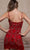 Rachel Allan 40471 - Sequin Embellished Plunging V-Neck Cocktail Dress Special Occasion Dress