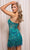 Rachel Allan 40510 - Sequin Strapless Cocktail Dress Special Occasion Dress