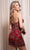 Rachel Allan 40510 - Sequin Strapless Cocktail Dress Special Occasion Dress