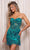 Rachel Allan 40510 - Sequin Strapless Cocktail Dress Special Occasion Dress