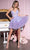 Rachel Allan 40527 - 3D Floral Embellished A-Line Cocktail Dress Special Occasion Dress 00 / Lilac