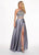 Rachel Allan 6497 - Two-Piece A-line Prom Gown Prom Dresses 16 / Royal