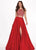 Rachel Allan 6497 - Two-Piece A-line Prom Gown Prom Dresses 16 / Royal