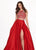 Rachel Allan 6497 - Two-Piece A-line Prom Gown Prom Dresses 16 / Royal