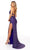 Rachel Allan - 70152 Beaded Scoop Neck Gown Prom Dresses 8 / Emerald