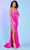 Rachel Allan 70488 - Bead Garland Prom Dress Prom Dresses 00 / Hot Pink