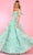 Rachel Allan 70495 - Floral Off Shoulder Prom Dress Prom Dresses 00 / Sage