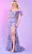 Rachel Allan 70509 - Feather Embellished Prom Dress Prom Dresses 00 / Lilac