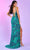 Rachel Allan 70514 - Beaded High Slit Prom Dress Prom Dresses