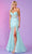 Rachel Allan 70588 - Illusion Corset Evening Dress Evening Dresses 00 / Aqua