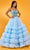 Rachel Allan 70621 - Sweetheart Beaded Corset Ballgown Ball Gowns 00 / Light Blue