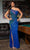 Rachel Allan 70643 - Cutout Back Asymmetric Prom Gown Prom Dresses 00 / Jade Royal