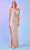 Rachel Allan 70643 - Cutout Back Asymmetric Prom Gown Prom Dresses 00 / White Nude