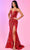 Rachel Allan 70660 - Plunging Sweetheart Mermaid Prom Gown Prom Dresses 00 / Red