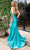 Rachel Allan 70679 - Sleeveless Keyhole Detailed Prom Dress Special Occasion Dress