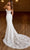 Rachel Allan Bridal RB2185 - Cowl Illusion Embroidered Bridal Gown Special Occasion Dress