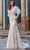Rachel Allan Bridal RB3199 - Deep V-Neck Lace Bridal Gown Special Occasion Dress 00 / Ivory Nude