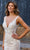 Rachel Allan Bridal RB3199 - Deep V-Neck Lace Bridal Gown Special Occasion Dress