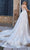 Rachel Allan Bridal RB4184 - Strapless Lace Appliqued Bridal Gown Special Occasion Dress