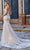 Rachel Allan Bridal RB4184 - Strapless Lace Appliqued Bridal Gown Special Occasion Dress