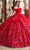 Rachel Allan Bridal RQ1141 - Floral Appliqued Off Shoulder Ballgown Special Occasion Dress