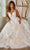 Rachel Allan RB3204 - Plunging Neckline Embroidered Bridal Gown Bridal Dresses