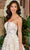 Rachel Allan RB4185 - Floral Embroidered Plunging Bridal Gown Wedding Dresses