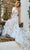 Rachel Allan RB5063 - 3D Floral Appliqued Trumpet Bridal Gown Bridal Dresses