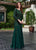 Rachel Allan RB8105 - Beaded Long Sleeve Trumpet Gown Special Occasion Dress