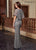 Rachel Allan RB8108 - Fully Beaded Flutter Sleeve Column Gown Special Occasion Dress