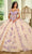 Rachel Allan RQ2185 - Embroidered Cold Shoulder Ballgown Ball Gowns