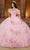 Rachel Allan RQ2186 - Feather Detailed Off-Shoulder Ballgown Ball Gowns