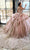 Rachel Allan RQ3129 - Fringe Embellished Off-Shoulder Ballgown Ball Gowns