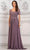 Rina di Montella RD2940 - Beaded Appliqued V-Neck Formal Gown Special Occasion Dress 6 / Victorian Lc