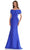 Rina di Montella RD2941 - Applique Peplum Evening Gown Special Occasion Dress