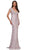 Rina di Montella RD2983 - Beaded Cap Sleeve Evening Dress Special Occasion Dress 4 / Pink