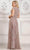 Rina di Montella RD3101 - Bateau Fully Beaded Formal Gown Special Occasion Dress