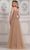 Rina di Montella RD3103 - Cap Sleeve Overskirt Evening Dress Special Occasion Dress