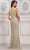 Rina di Montella RD3104 - Bateau Beaded Embroidered Formal Gown Special Occasion Dress